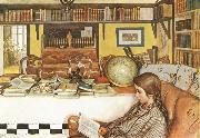 Carl Larsson The Reading Room